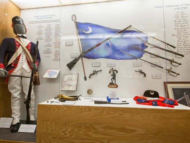 SC Military Museum Revolutionary War Exhibit